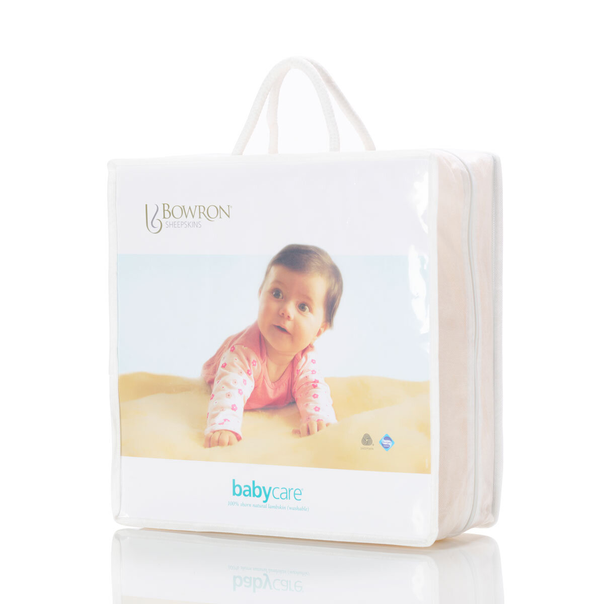 Bowron Lambskin Short Wool Baby Rug - Image 4