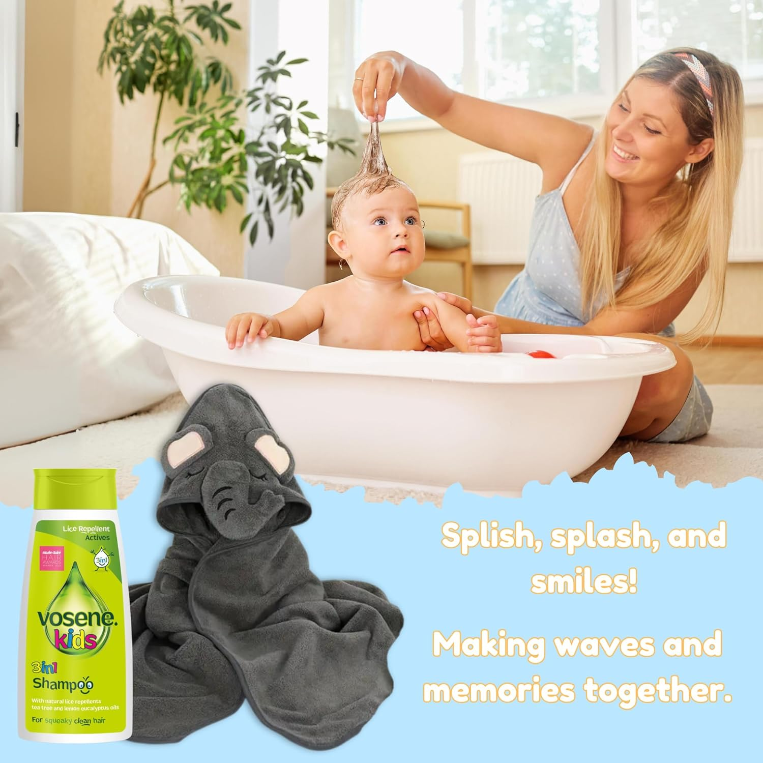 Vosene Kids Lice Repellent 3-In-1 Shampoo - Image 5