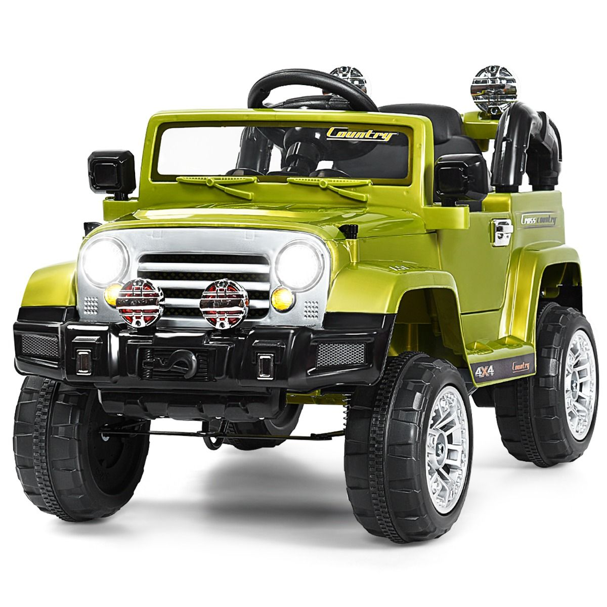 Battery-Powered Kids Ride-On Jeep with Remote Control Fun! - Image 2