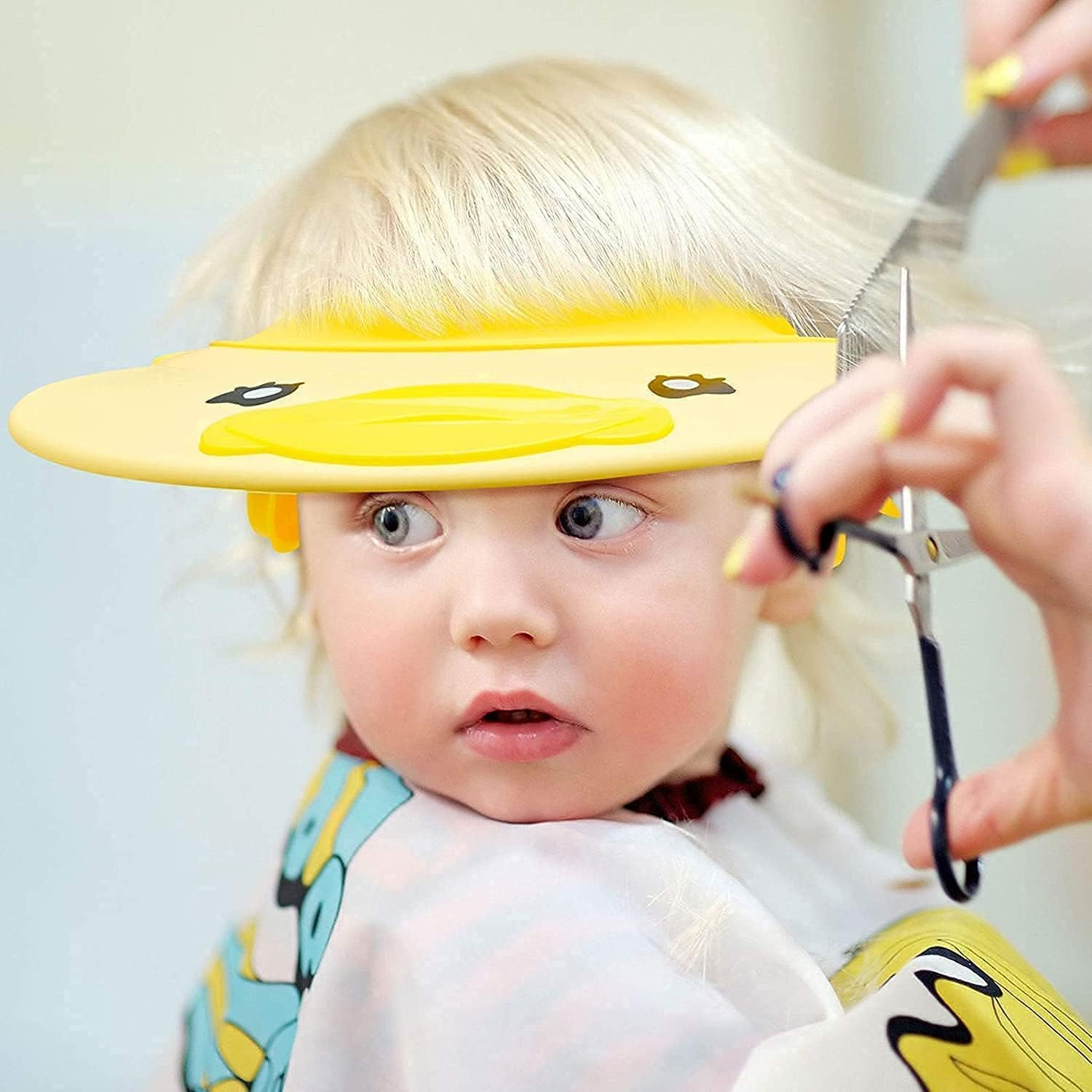 Baby Shower Cap: Adjustable Kids Shampoo Hat - Image 6