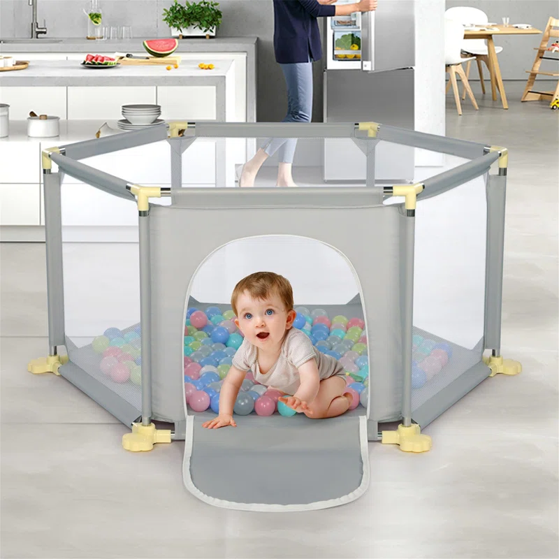 Hawarth Playpen - Safe and Stylish Play Area for Your Little One - Image 3