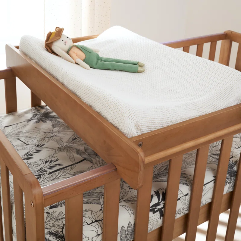 Malmo Cot Bed with Mattress and Cot Top Changer - Image 7