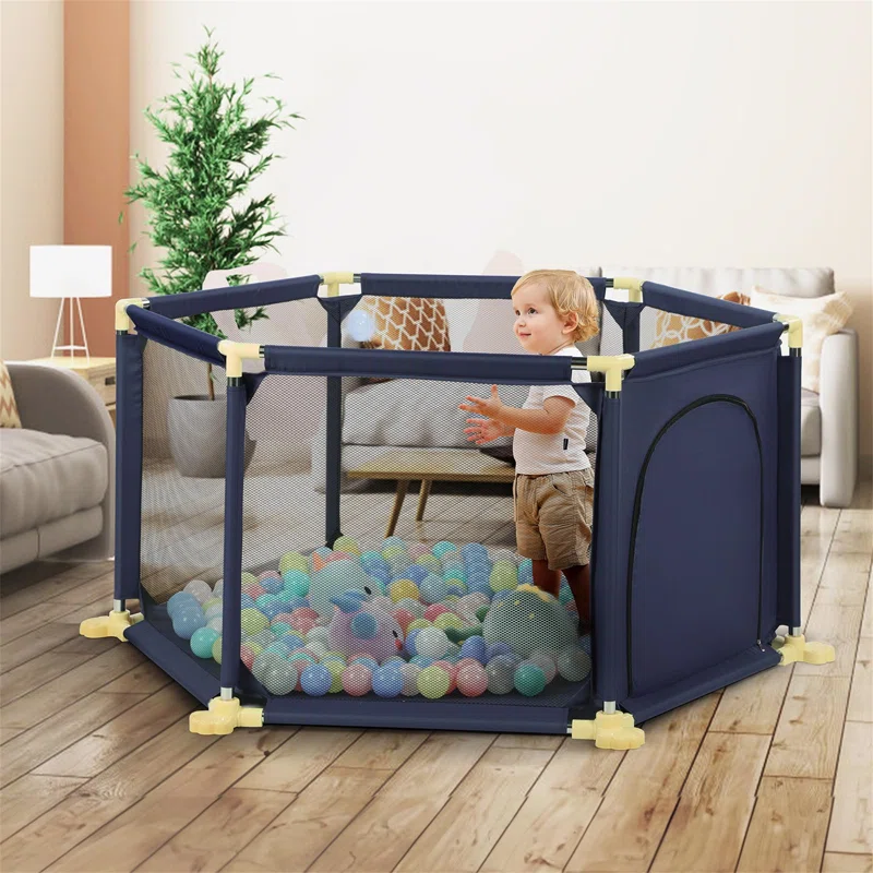 Hawarth Playpen - Safe and Stylish Play Area for Your Little One - Image 2