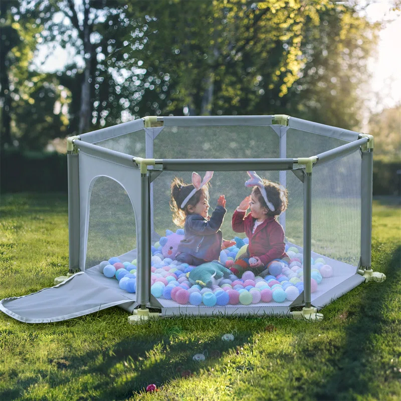 Hawarth Playpen - Safe and Stylish Play Area for Your Little One