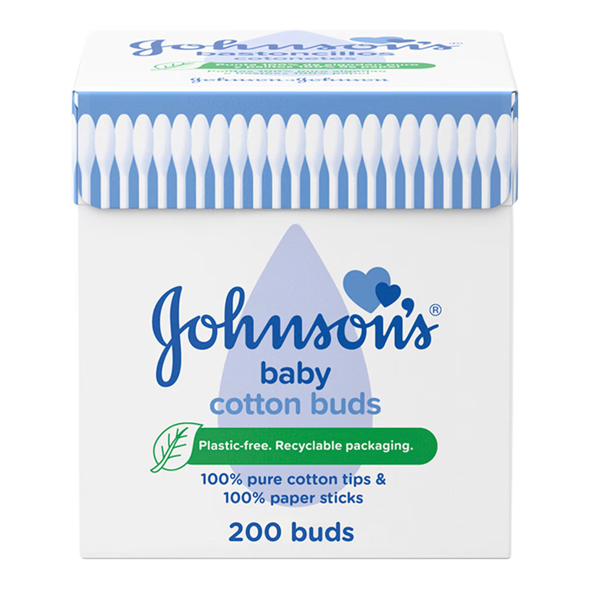 Johnson's Cotton Buds, 6 X 200 Pack - Image 2