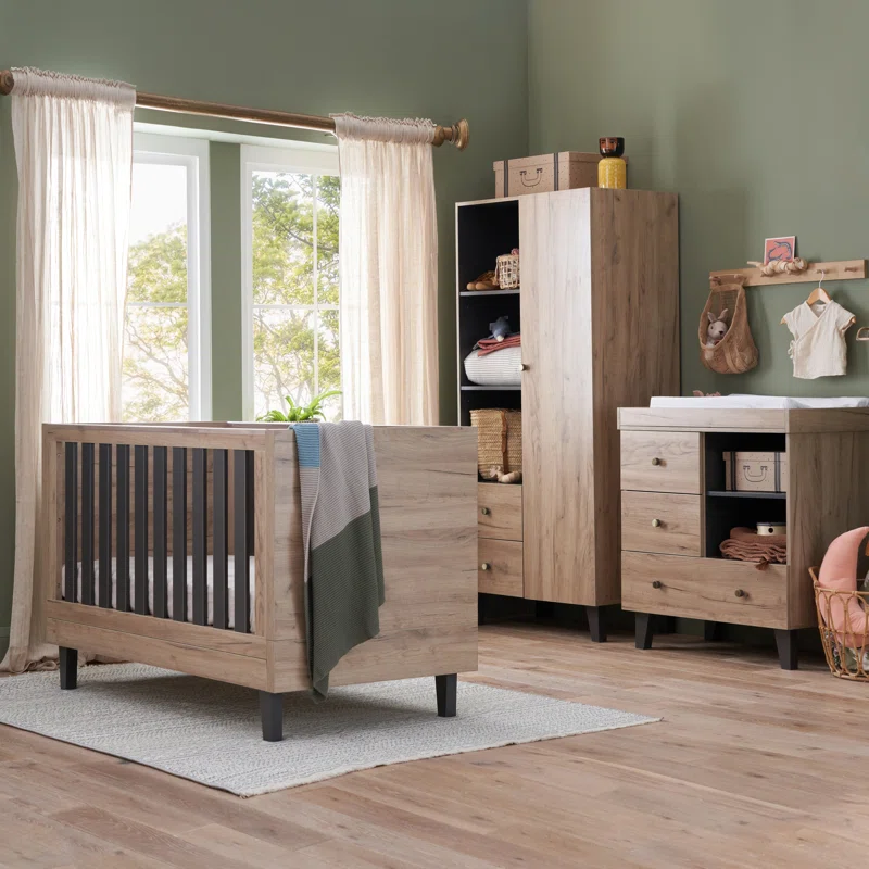3-Piece Como Nursery Furniture Set - Stylish and Functional Room Essentials